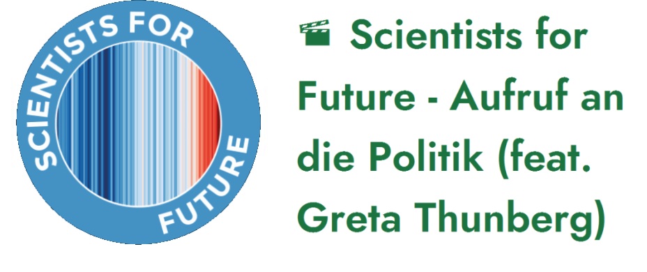 Scientists for Future - Aufruf an die Politik (feat. Greta Thunberg)
