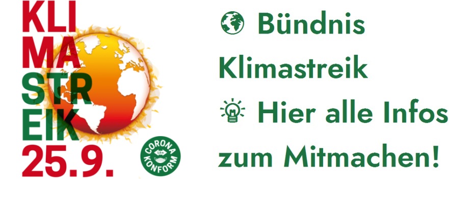 Hompage des Bndnis Klimastreik